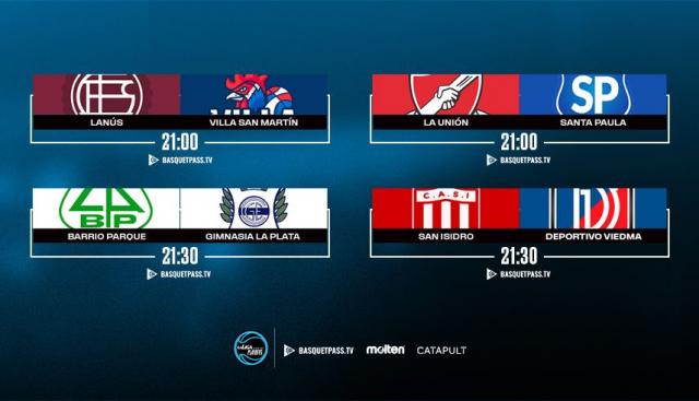 Cuartos de Final completos en la acci�n de la Liga Argentina