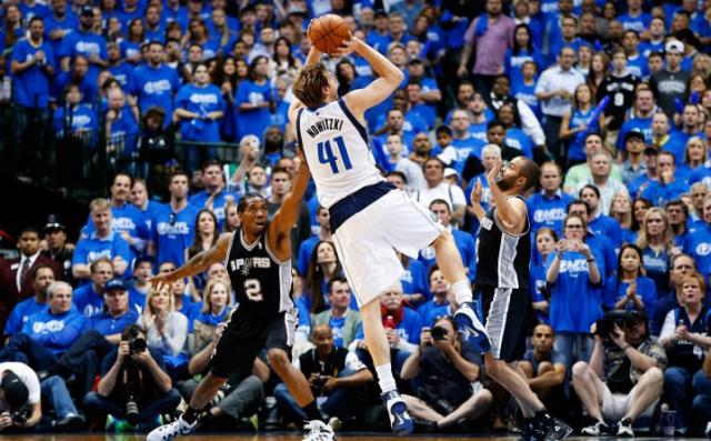 Nowitzki se agiganta: es el s�ptimo m�ximo anotador en la NBA
